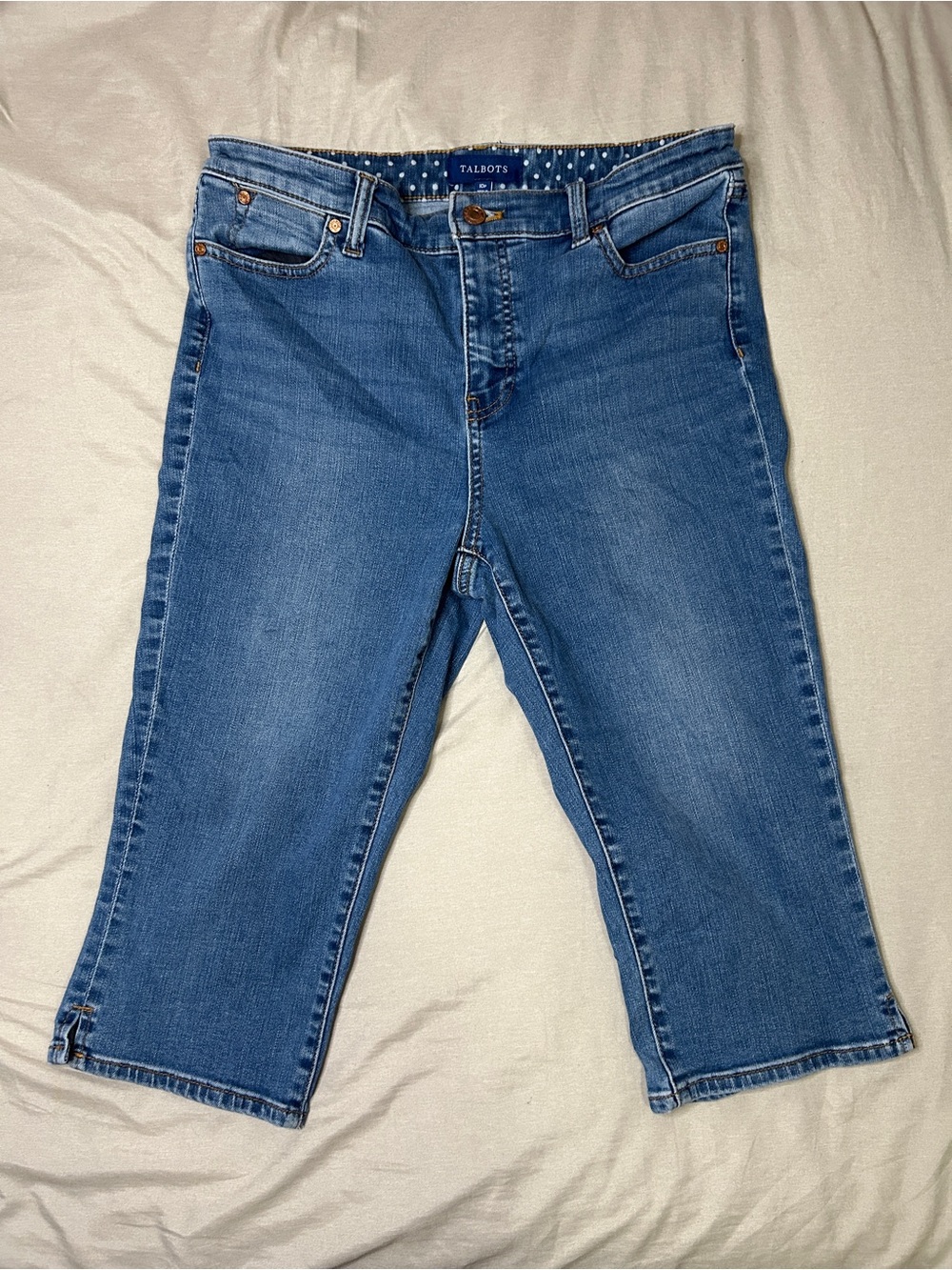 Tablots Blue Denim Capris